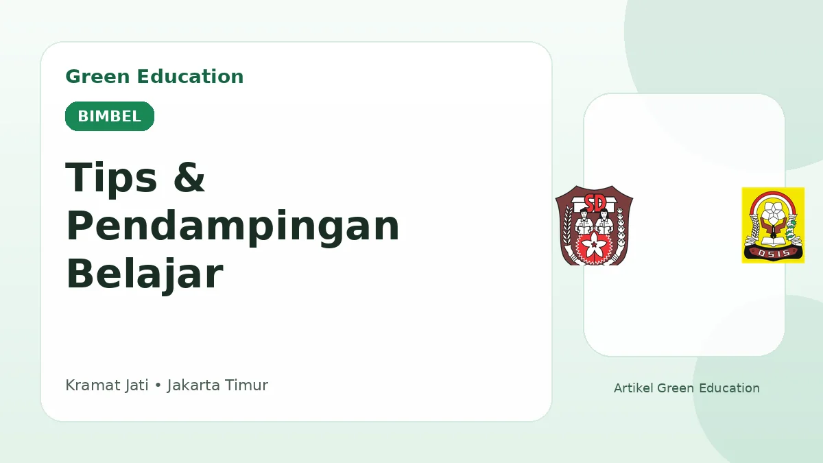 Manfaat Bimbel Kelas Kecil untuk Pendampingan Belajar Siswa - Green Education